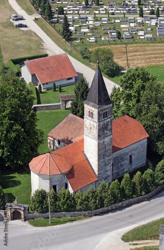 Church of the Our Lady of Snows of the Snows in Volavje, Croatia