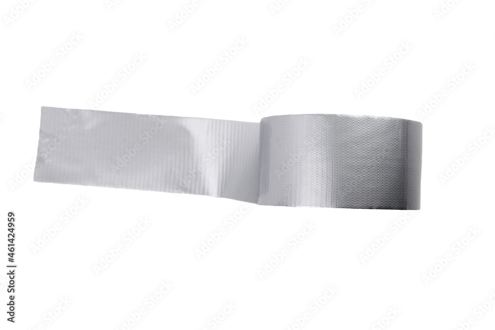 Obraz premium Reinforced adhesive tape isolated on white