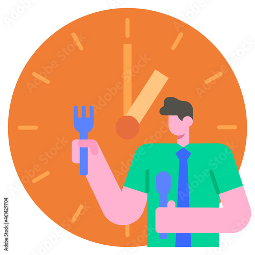lunch time icon