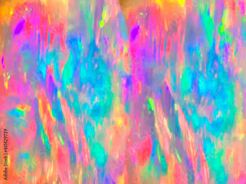 Opal gemstone background. Trendy Vector template for holiday designs, invitation, card, wedding