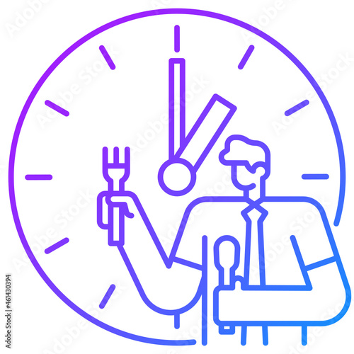 lunch time icon