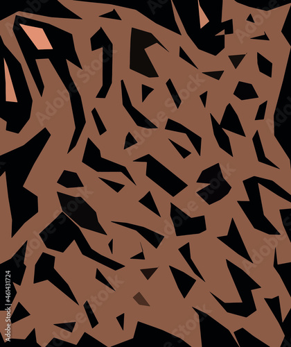 Abstract diagonal pattern from a modified image of a mixed autumn forest. Diagonal ornament in natural colors of autumn forest camouflage Leopard pattern.