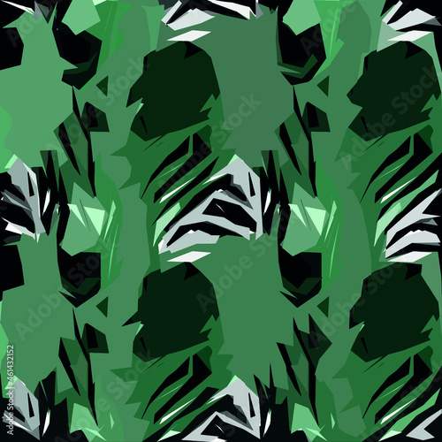 Abstract diagonal pattern from a modified image of a mixed autumn forest. Diagonal ornament in natural colors of autumn forest camouflage Leopard pattern.