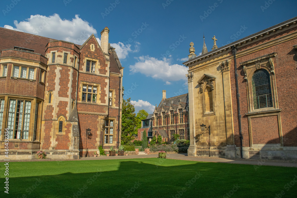 Bricked Buildings at Cambridge England