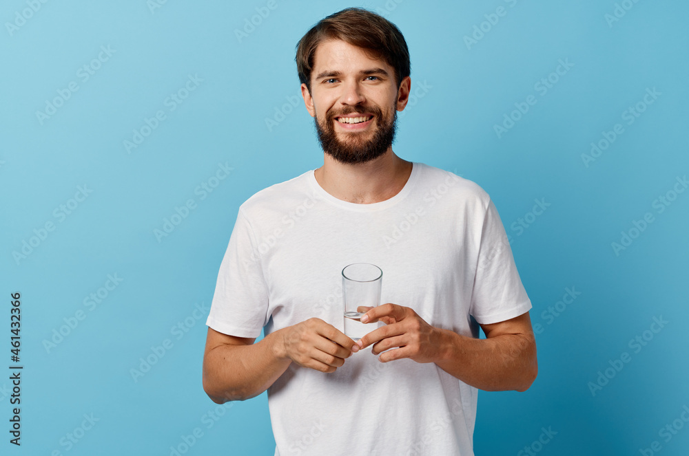 pretty man health care isolated background pretty man health care isolated background