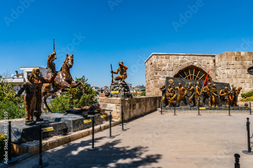 Obraz na płótnie Gaziantep Castle w salonie