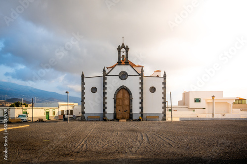 The church of "Nuestra Señora de Las Mercedes", in "Porís de Arico" neighborhood. In Tenerife island (Canary Islands, Spain)