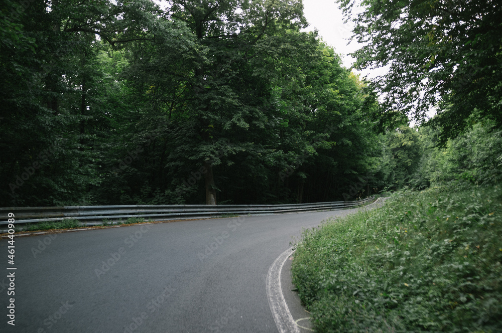 Fototapeta premium Exploring roads less ridden, little adventures around hometown