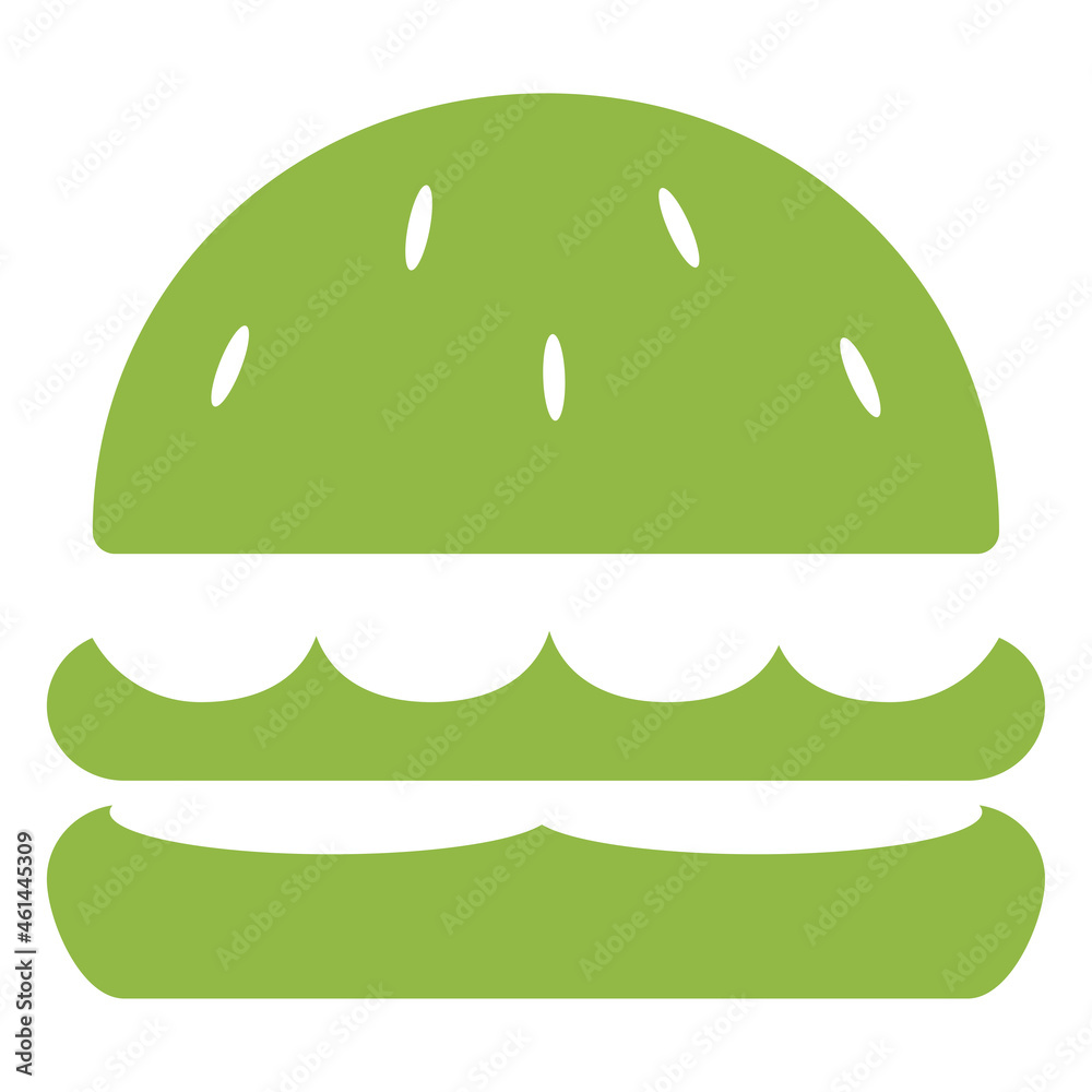 Fast food icon vector isolated on white background. Fast food icon in flat style. Template for app, label, logo, menu and web site. Creative art concept, vector illustration