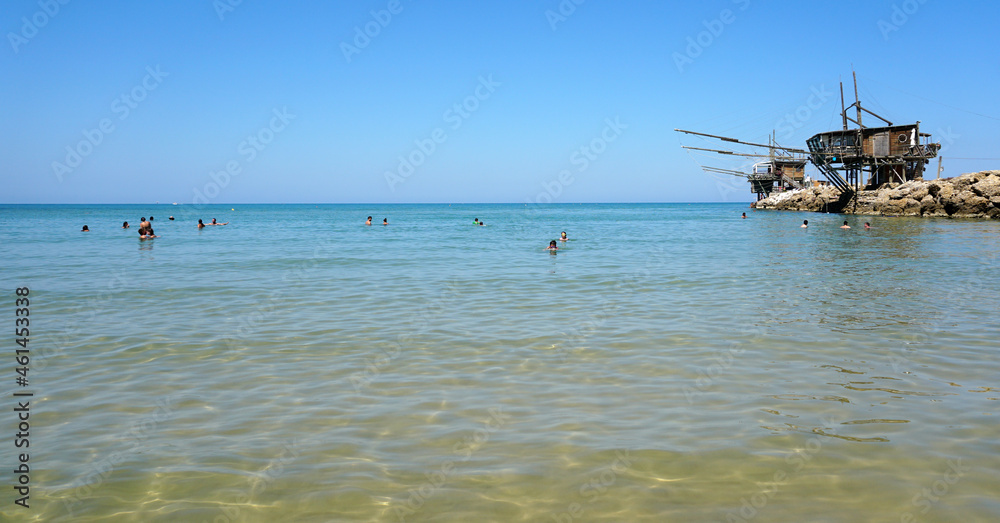 Fototapeta premium Costa dei trabucchi, VAsto