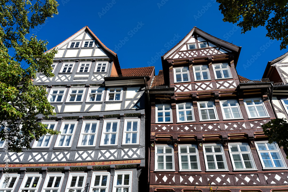 Fototapeta premium Fachwerkhäuser in Hann.Münden
