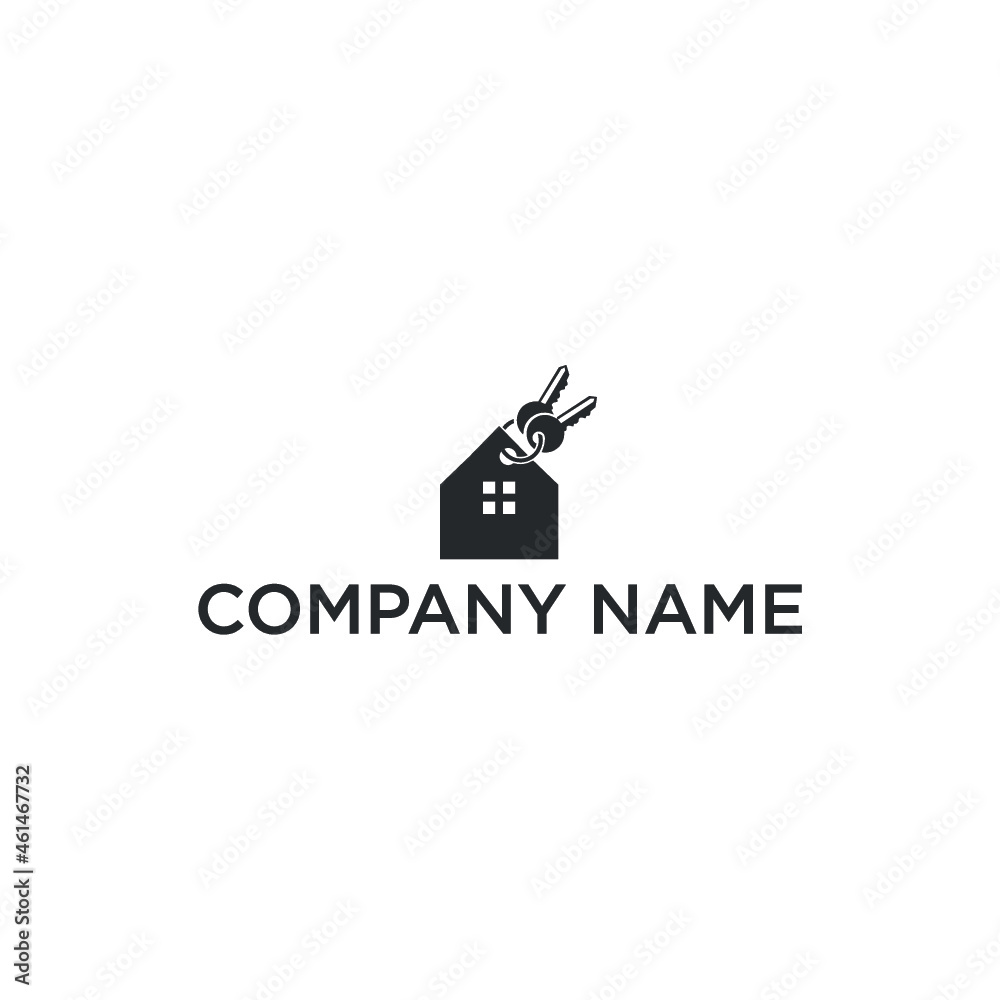 Home key logo design