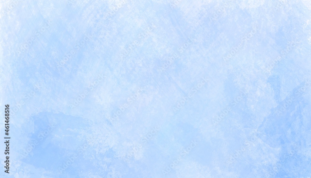 White textured drawing on blue background hand drawn digital illustration