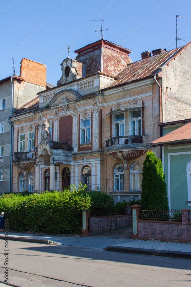 Incredible historic residential building in Drohobych. Ukraine 