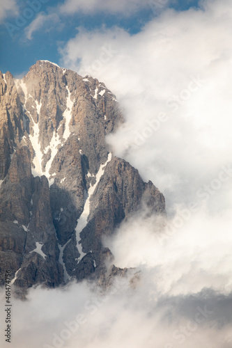 gransasso fra le nuvole