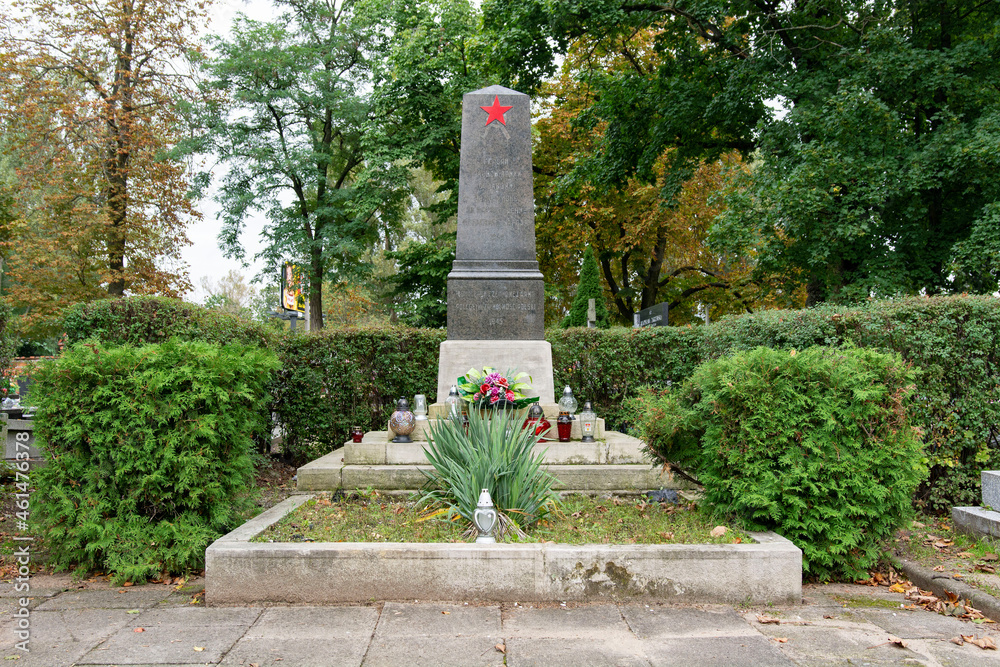 cmentarz radziecki w Włocławsku