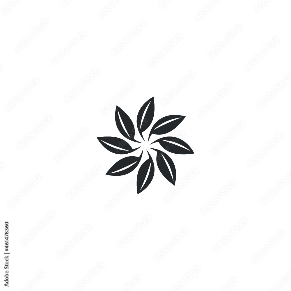 Leaf logo design Leaf logo design
