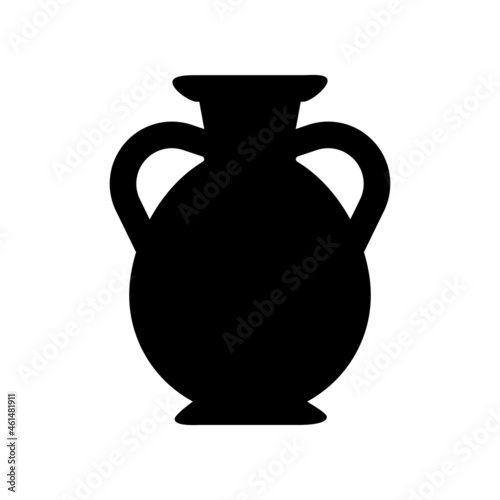 Vase icon vector. amphora illustration sing. jug symbol. antique logo.