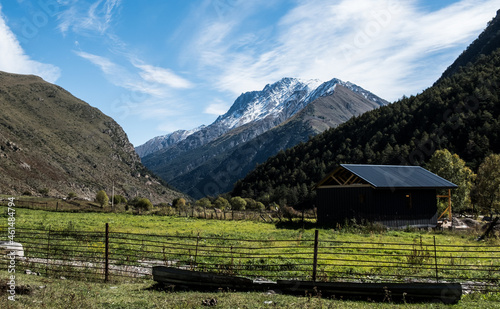 landscape in the mountains