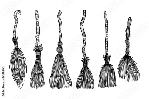 Witches Brooms pack photo