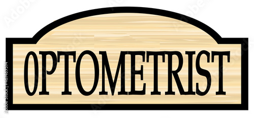Wooden 0ptometrist Sign