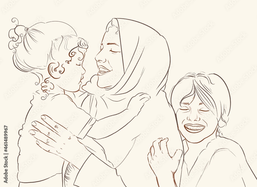 Refugee mother 2
