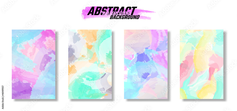 colorful abstract texture watercolor background.