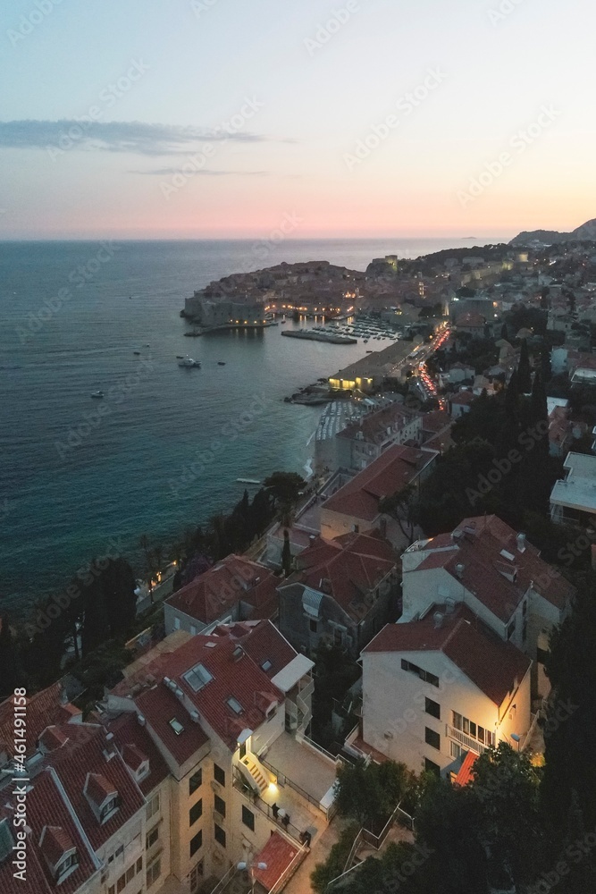 Dubrovnik old town and harbor of Dubrovnik are beautiful and one of the most popular sights in Croatia. Explore Dubrovnik's history medieval fortress with beautiful old buildings and relax by the sea