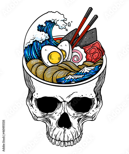 Skull ramen