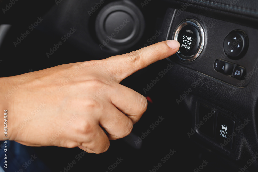 Push Start button will work together with Smart Key to communicate