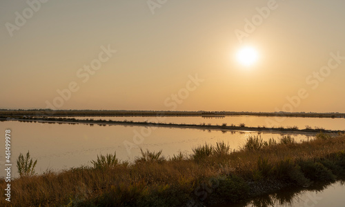 Salina al tramonto