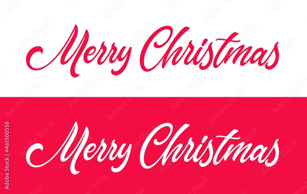 Christmas hand drawn lettering. Xmas text isolated on white for postcard, poster, banner design element. Merry Christmas script calligraphy. Xmas holiday lettering design. Christmas hand drawn lettering. Xmas text isolated on white for postcard, poster, banner design element. Merry Christmas script calligraphy. Xmas holiday lettering design.