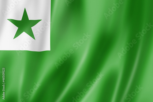 Esperanto language flag photo