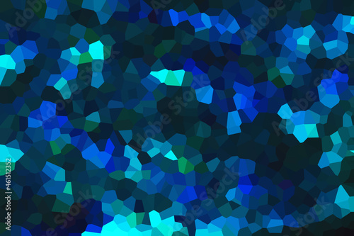 Blue Mosaic Abstract Texture Pattern , Soft Blur Background Wallpaper