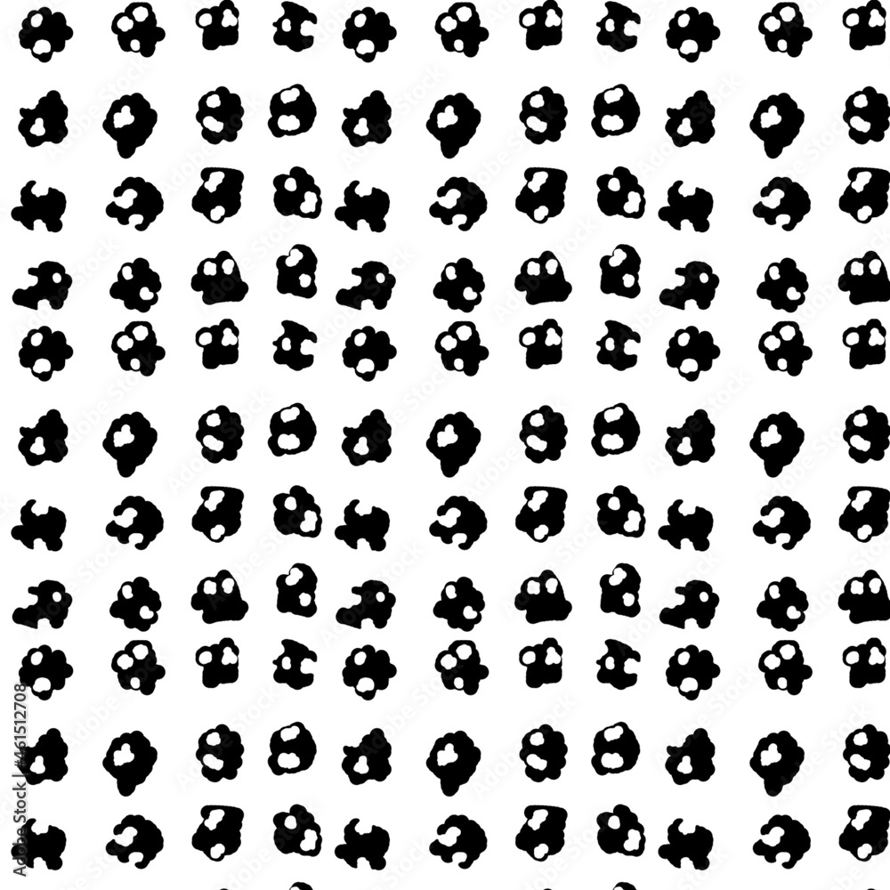 abstract black and white drop on white background. abstract black and white drop on white background.