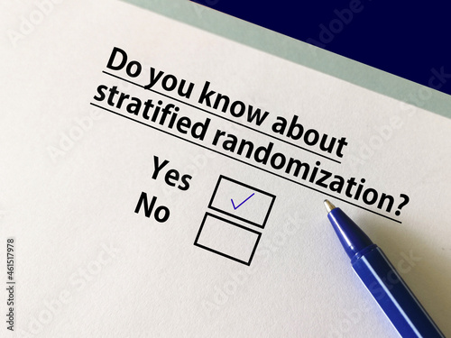 Questionnaire photo