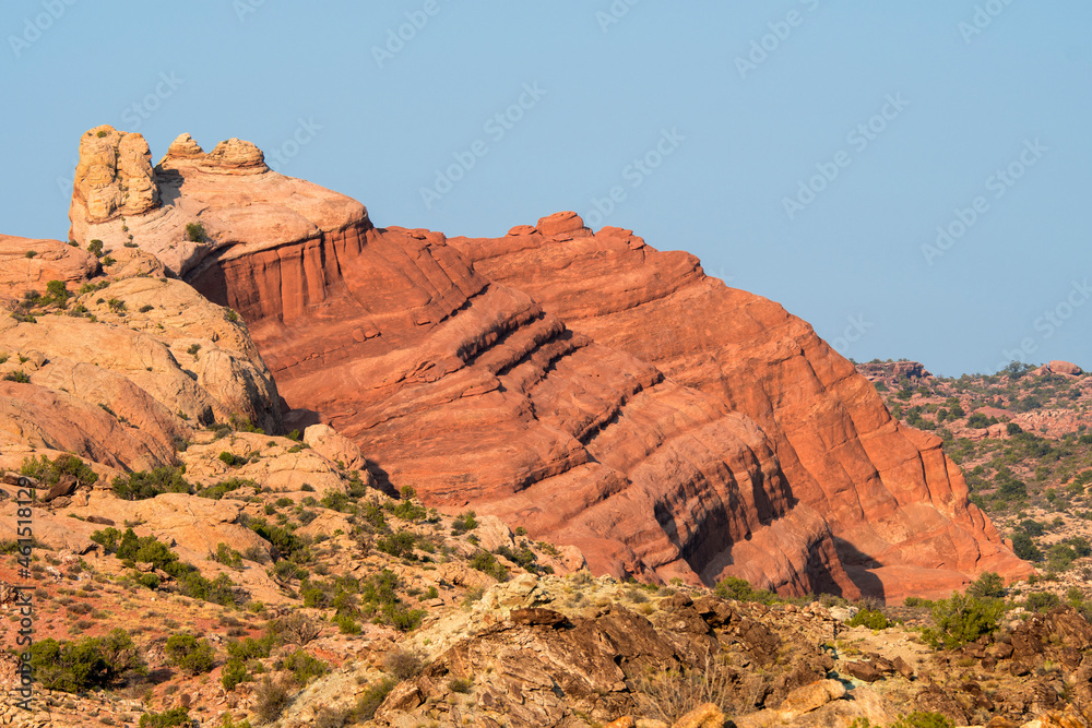 landscape on arches national park in the united states of america landscape on arches national park in the united states of america