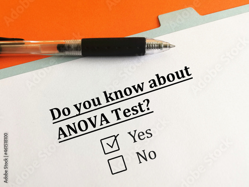 Obraz na plátně Questionnaire