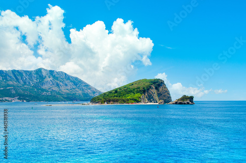Beautiful panoramic summer landscape of the Adriatic coast in The Budva Riviera, Montenegro © Myroslava