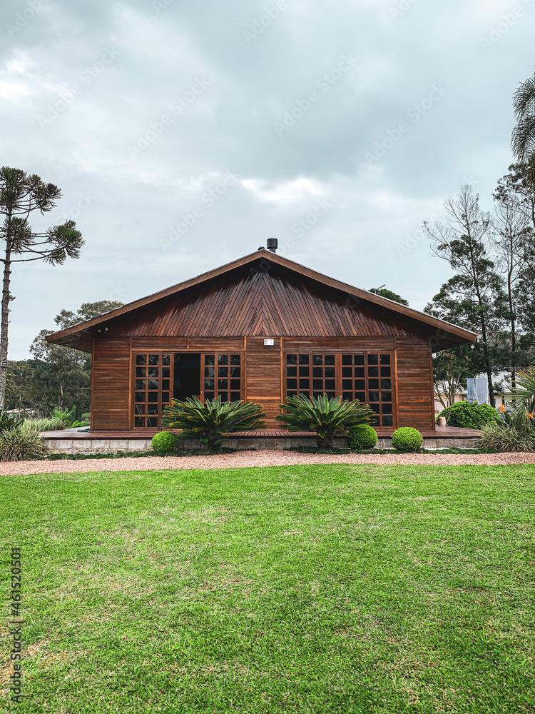 Obraz premium house on the hill