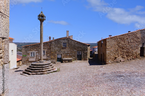 Pelourinho, Castelo Mendo, Historic village around the Serra da Estrela, Castelo Branco district, Beira, Portugal photo