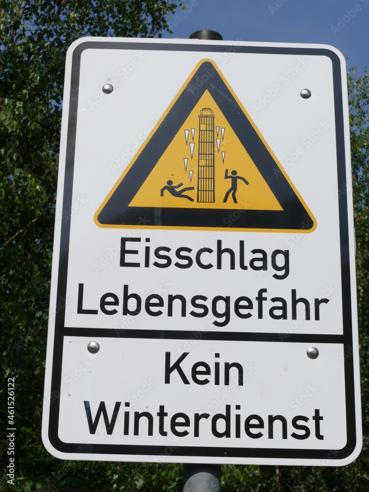 Warning sign Warning sign
