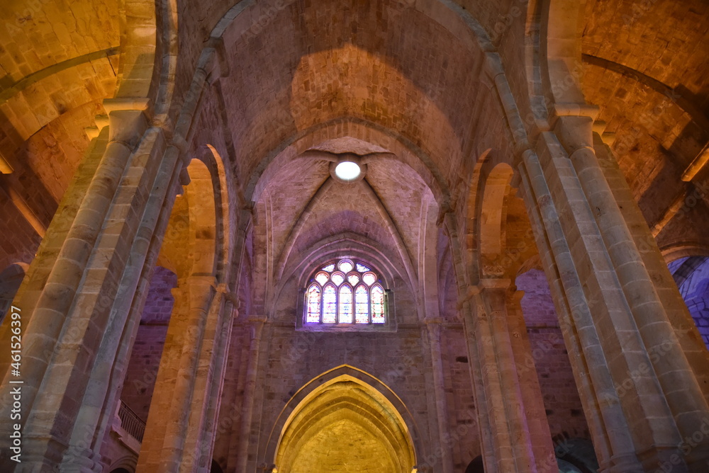 Eglise abbatiale de l'abbaye de Fontfroide, France