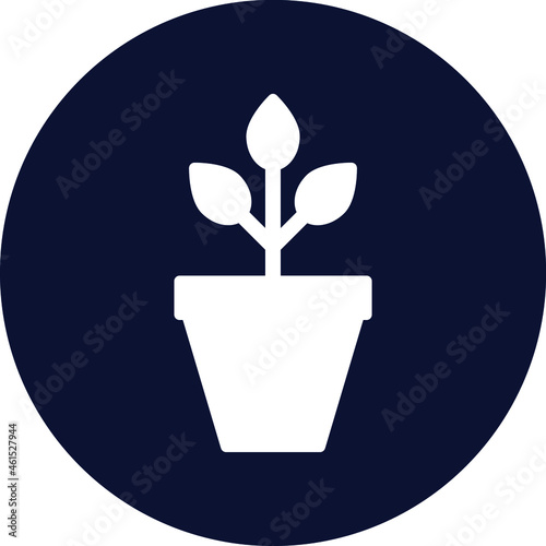 Plant Isolated Vector icon which can easily modify or edit