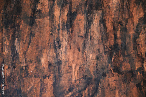 Brown and black stucco wall grungy backdrop