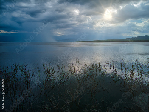 Lago Enriquillo 2021 aerial view photo