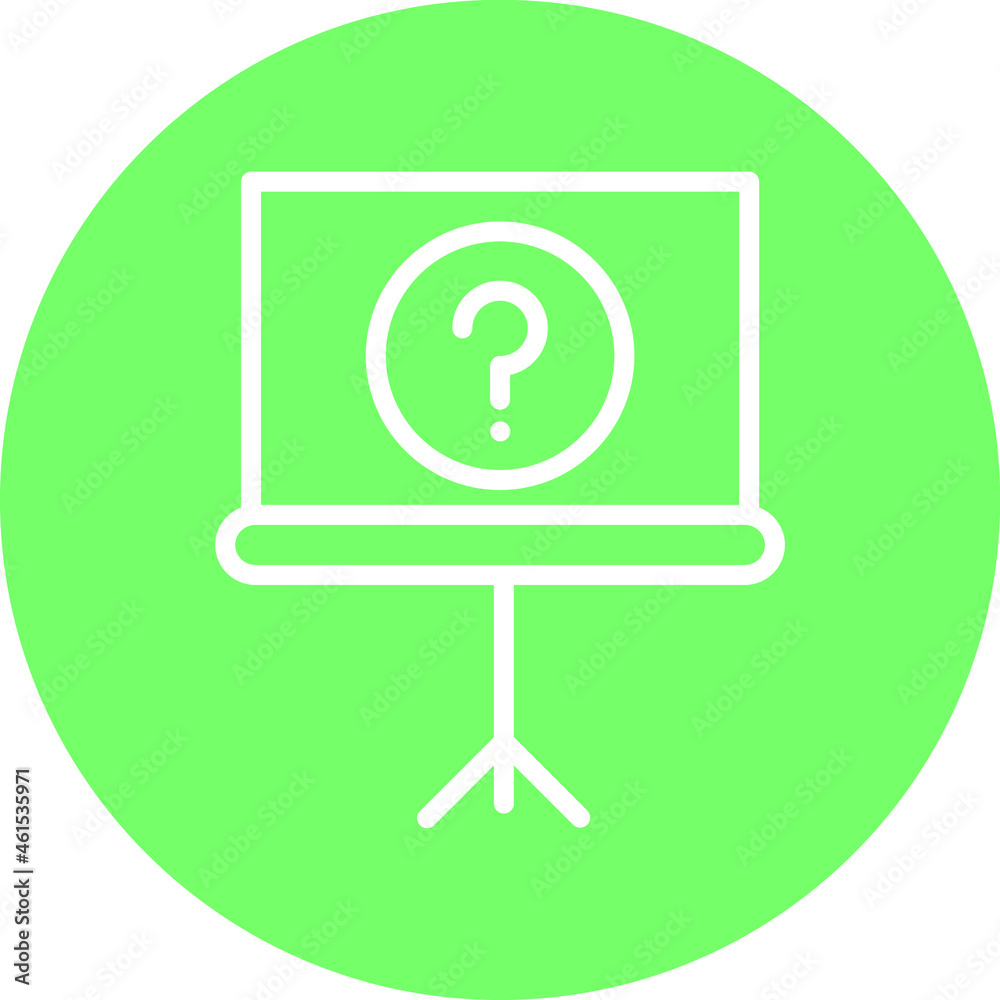 Presentation question Isolated Vector icon which can easily modify or edit
Presentation question Isolated Vector icon which can easily modify or edit