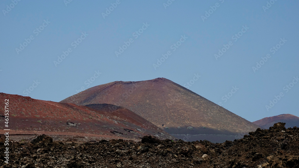 Vulkanlandschaft, Lava, Vulkangestein