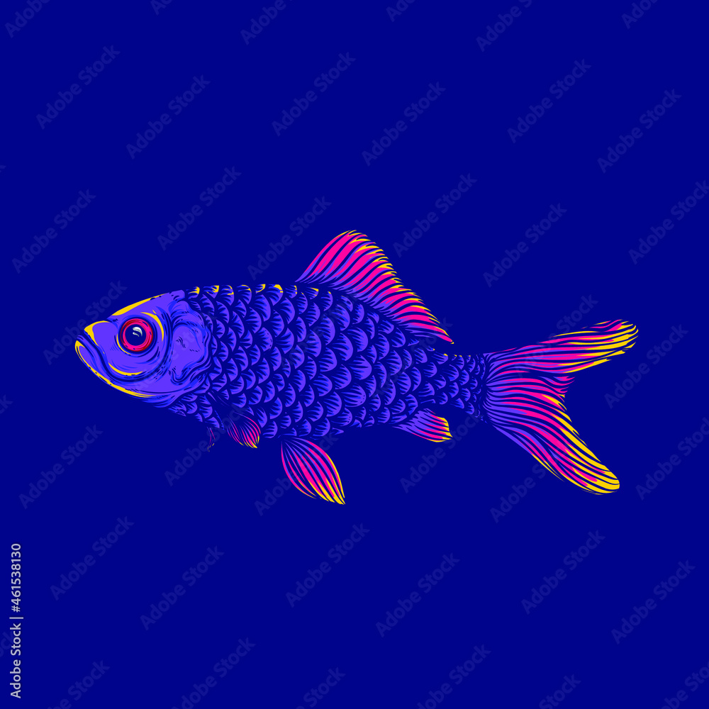 Fototapeta premium isolated fish