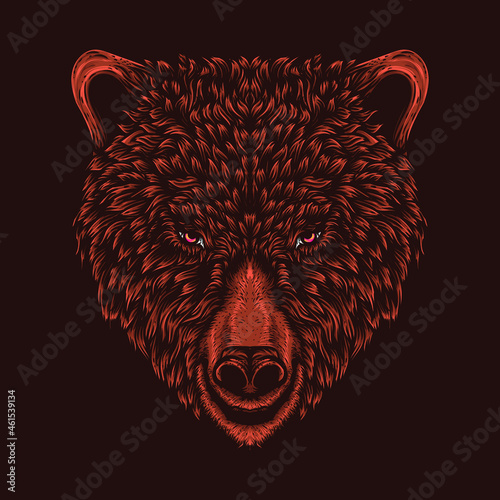 bear face